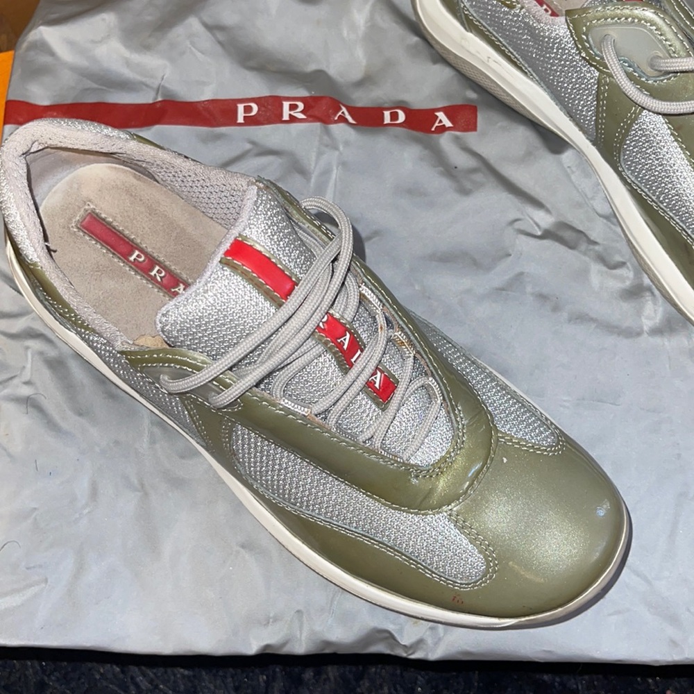 Prada Sneakers (Gray)